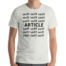 Load image into Gallery viewer, Sniff Sniff Article Tracking T-Shirts- Light