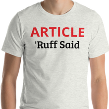 Load image into Gallery viewer, Ruff Article Tracking T-Shirts - Light