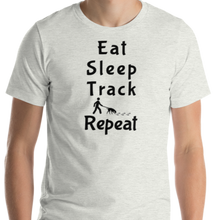 Load image into Gallery viewer, Eat Sleep Track Repeat T-Shirts - Light