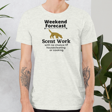 Load image into Gallery viewer, Scent Work Weekend Forecast T-Shirts - Light