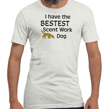 Load image into Gallery viewer, Bestest Scent Work Dog T-Shirts - Light