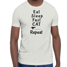 Load image into Gallery viewer, Eat, Sleep, Fast CAT, Repeat T-Shirts - Light