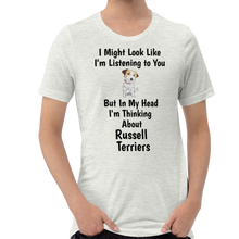 Load image into Gallery viewer, Thinking about Russell Terriers T-Shirts - Light