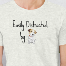 Load image into Gallery viewer, Easily Distracted by Russell Terriers T-Shirts - Light