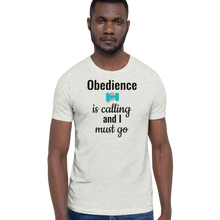 Load image into Gallery viewer, Obedience is Calling T-Shirts - Light
