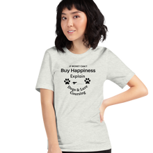 Load image into Gallery viewer, Buy Happiness w/ Dogs &amp; Lure Coursing T-Shirts - Light
