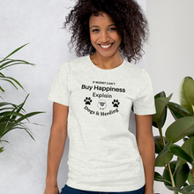 Load image into Gallery viewer, Buy Happiness w/ Dogs & Sheep Herding T-Shirts - Light