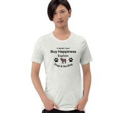 Load image into Gallery viewer, Money Buys Cattle Herding Happiness T-Shirts - Light