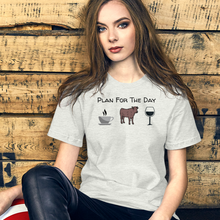Load image into Gallery viewer, Plan for the Day Cattle Herding T-Shirts - Light
