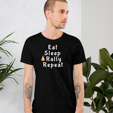 Load image into Gallery viewer, Eat Sleep Rally Repeat T-Shirts - Dark