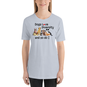 Dogs Love Diversity T-Shirts - Light