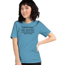 Load image into Gallery viewer, Dog Tracking "Trackingologist" T-Shirts - Light