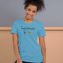 Load image into Gallery viewer, Easily Distracted by Nose/ Scent Work T-Shirts - Light