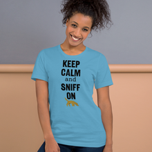 Load image into Gallery viewer, Keep Calm & Sniff On Nose & Scent Work T-Shirts - Light