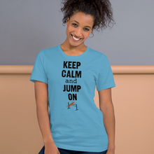 Load image into Gallery viewer, Keep Calm & Jump On Agility T-Shirts - Light