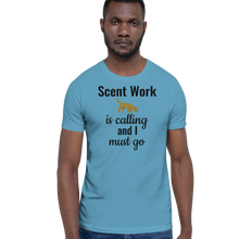 Load image into Gallery viewer, Scent Work is Calling T-Shirts - Light