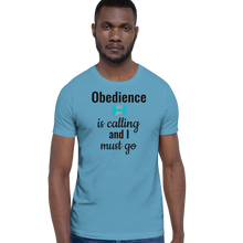Load image into Gallery viewer, Obedience is Calling T-Shirts - Light