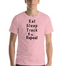 Load image into Gallery viewer, Eat Sleep Track Repeat T-Shirts - Light