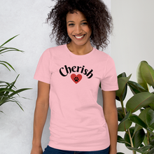 Load image into Gallery viewer, Cherish w/ Heart T-Shirts - Light