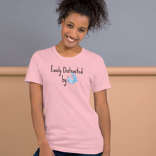 Load image into Gallery viewer, Easily Distracted by Dock Diving T-Shirts - Light