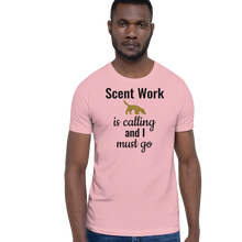 Load image into Gallery viewer, Scent Work is Calling T-Shirts - Light