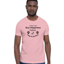 Load image into Gallery viewer, Buy Happiness w/ Dogs & Duck Herding T-Shirts - Light