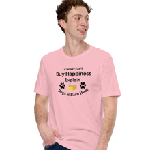 Load image into Gallery viewer, Buy Happiness w/ Dogs & Barn Hunt T-Shirts - Light