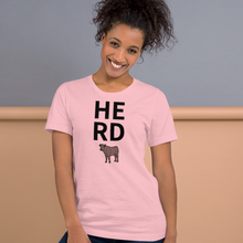 Load image into Gallery viewer, Stacked Herd with Cattle T-Shirts - Light