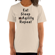 Load image into Gallery viewer, Eat Sleep Agility Repeat with Jump T-Shirt - Light