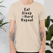 Load image into Gallery viewer, Eat Sleep Sheep Herd Repeat T-Shirt - Light
