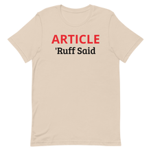 Load image into Gallery viewer, Ruff Article Tracking T-Shirts - Light