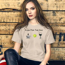 Load image into Gallery viewer, Plan for the Day Flyball/ Tennis Ball T-Shirts - Light