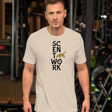 Load image into Gallery viewer, Stacked Scent Work T-Shirts - Light