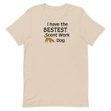 Load image into Gallery viewer, Bestest Scent Work Dog T-Shirts - Light