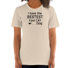 Load image into Gallery viewer, Bestest Fast CAT Dog T-Shirts - Light
