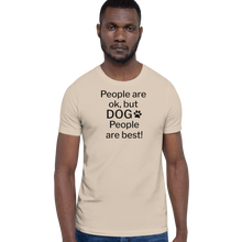 Load image into Gallery viewer, Dog People are Best! T-Shirts - Light