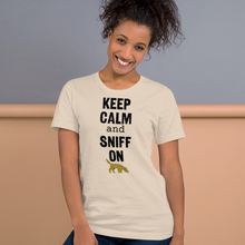 Load image into Gallery viewer, Keep Calm & Sniff On Nose & Scent Work T-Shirts - Light