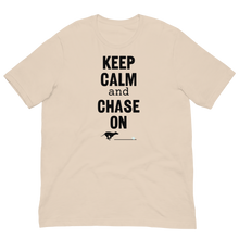Load image into Gallery viewer, Keep Calm & Chase On Lure Coursing T-Shirts - Light