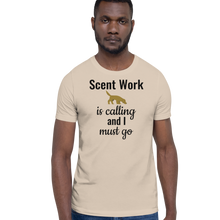 Load image into Gallery viewer, Scent Work is Calling T-Shirts - Light