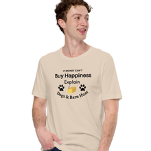 Load image into Gallery viewer, Buy Happiness w/ Dogs & Barn Hunt T-Shirts - Light