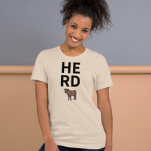 Load image into Gallery viewer, Stacked Herd with Cattle T-Shirts - Light