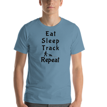 Load image into Gallery viewer, Eat Sleep Track Repeat T-Shirts - Light