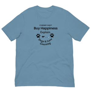 Buy Happiness w/ Dogs & Lure Coursing T-Shirts - Light