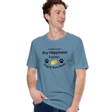 Load image into Gallery viewer, Buy Happiness w/ Dogs & Barn Hunt T-Shirts - Light