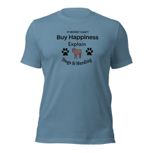 Load image into Gallery viewer, Money Buys Cattle Herding Happiness T-Shirts - Light
