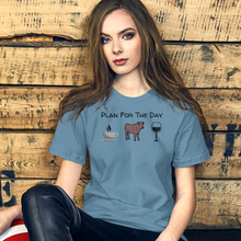 Load image into Gallery viewer, Cattle Herding Plan for the Day Cattle T-Shirts - Light