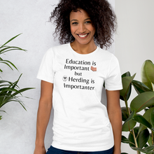 Load image into Gallery viewer, Sheep Herding is Importanter T-Shirts - Light