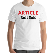 Load image into Gallery viewer, Ruff Article Tracking T-Shirts - Light