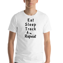 Load image into Gallery viewer, Eat Sleep Track Repeat T-Shirts - Light