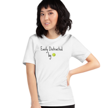 Load image into Gallery viewer, Easily Distracted by Flyball/ Tennis Balls T-Shirts - Light